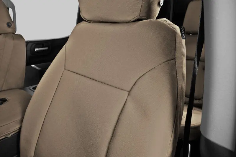 Covercraft Endura Precisionfit Seat Covers For 2018–2024 Jeep Wrangler – Second Row, Tan Fabric 1