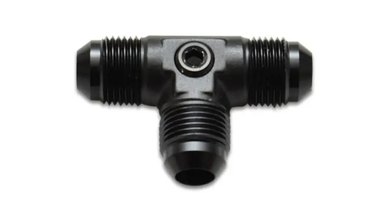 Vibrant -8An Male Tee Fitting – Includes 1/8-Inch Npt Port For Custom Plumbing 1