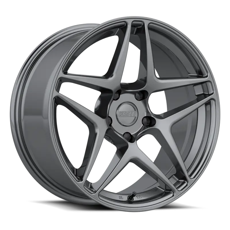 Kansei K15G Astro Gunmetal Alloy Wheel – 18X9", 5X120 Bolt Pattern, 22Mm Offset, 72.56Mm Bore 1