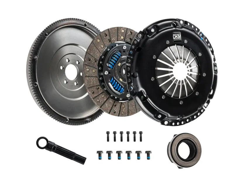 Dkm Stock-Style Clutch Kit With Flywheel For 2005–2011 Vw 2.5L Models – 258 Ft-Lbs Torque Capacity 1