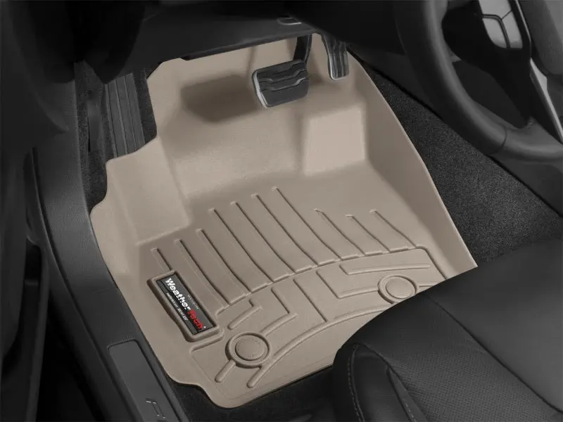 Weathertech Front Floor Liners For 2008–2012 Mercedes-Benz Sl-Class – Tan Color 1