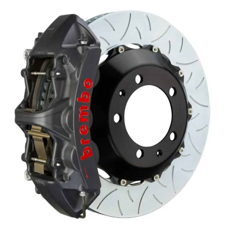 Brembo Gts Big Brake Kit For 2017+ Audi A4 / 2018+ A5 – Front, 380X32Mm Slotted Two-Piece Rotors, Black Calipers (Type 3) 1