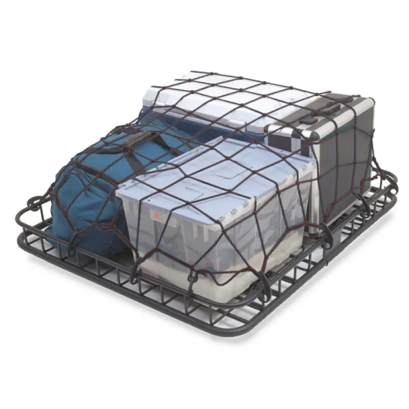 Rugged Ridge Universal Stretchable Roof Rack Cargo Net – Adjustable Fit For Most Crossbar Systems 1