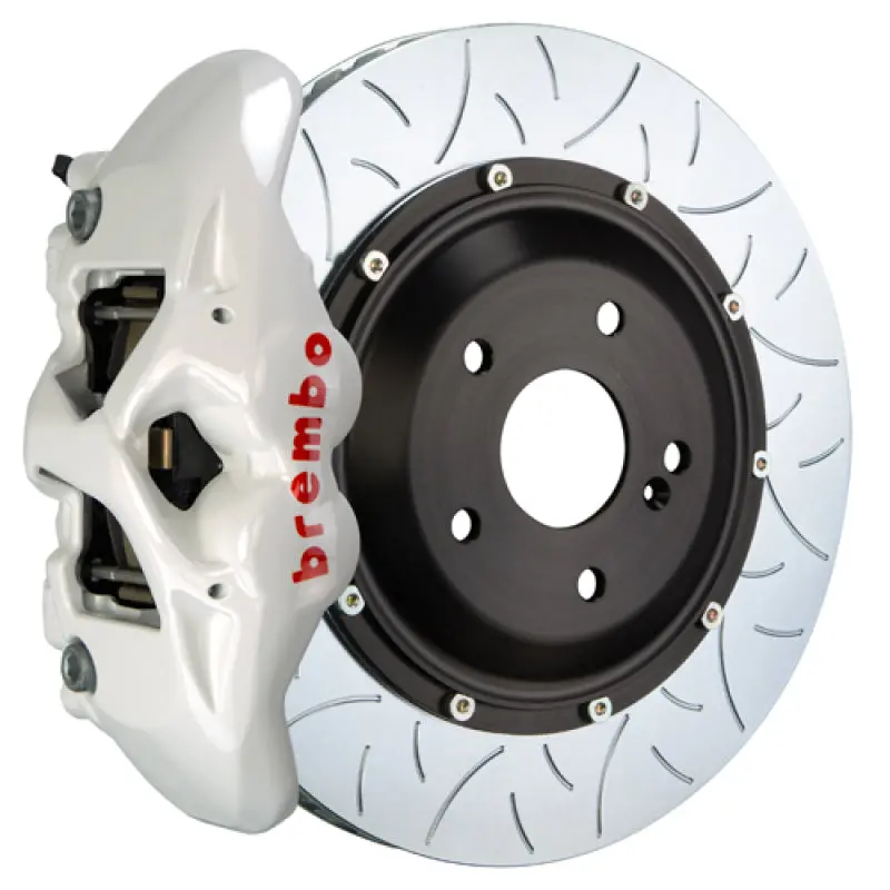 Brembo Gt Big Brake Kit For 2015–2023 Mustang Gt (S550) – Front 6-Piston Calipers, 405X34Mm Slotted 2-Piece Rotors 1