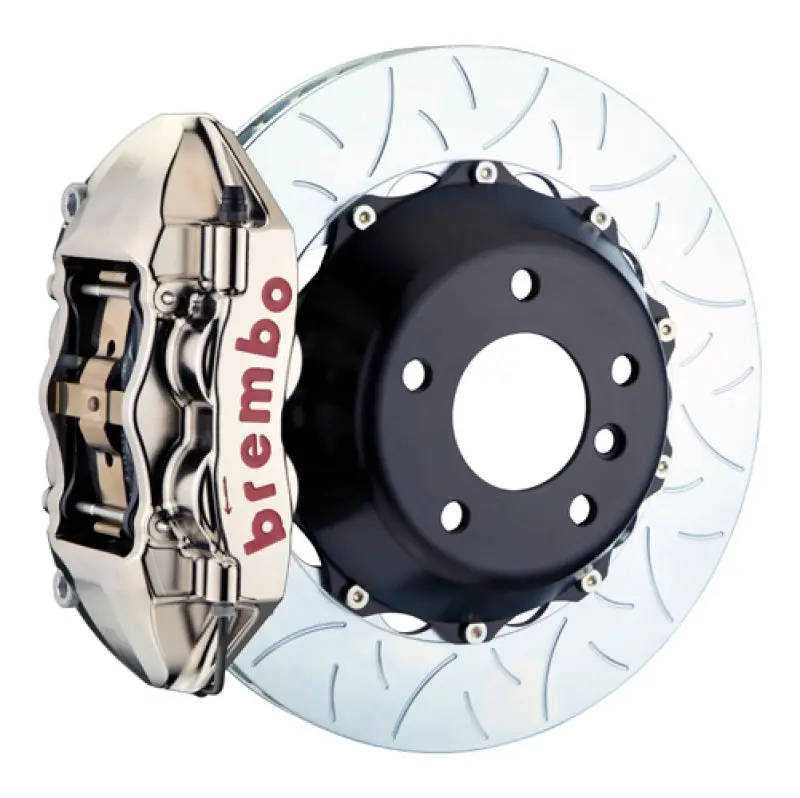 Brembo Gt-R Spec Big Brake Kit – Front & Rear, 4-Piston Billet Calipers, 345×28Mm Two-Piece Slotted Rotors For 2012–2014 Bmw 328I M Sport (Excludes Xdrive) 1