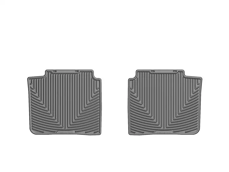 Weathertech 06+ Lincoln Mkz Rear Rubber Mats - Grey 2