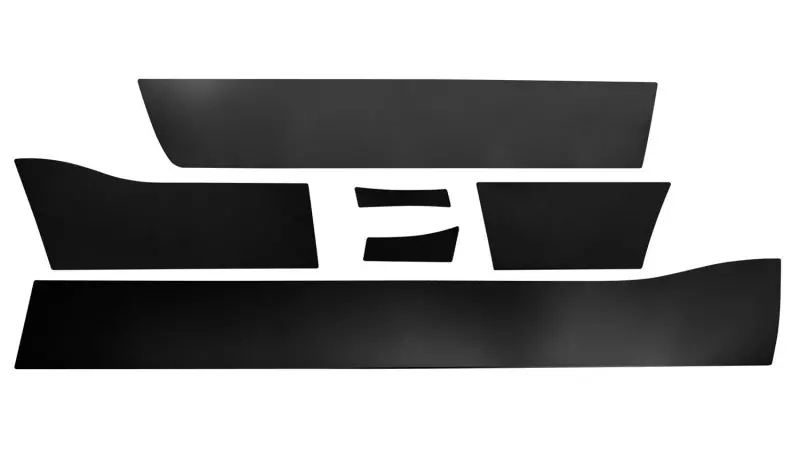 Putco 11-20 Jeep Grand Cherokee (8Pcs) Black Platinum Rocker Panels 1