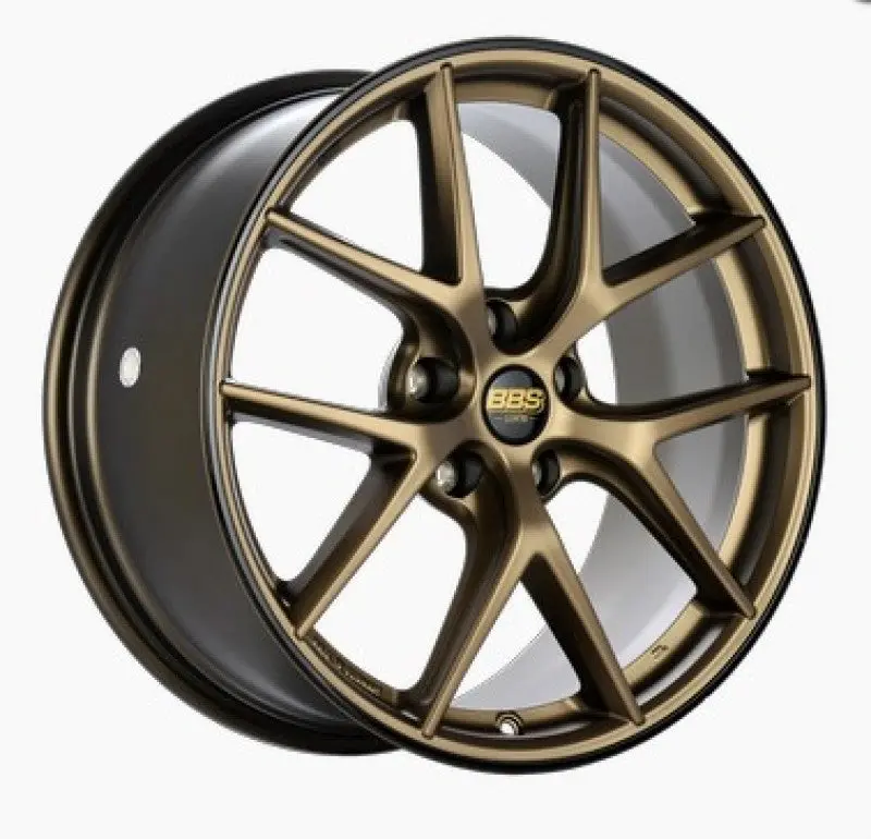 Bbs Ci-R 20X8 Bronze Polished Alloy Wheel – 5X112 Bolt Pattern, Et26 Offset, 82Mm Hub Bore, Rim Protector Included 1
