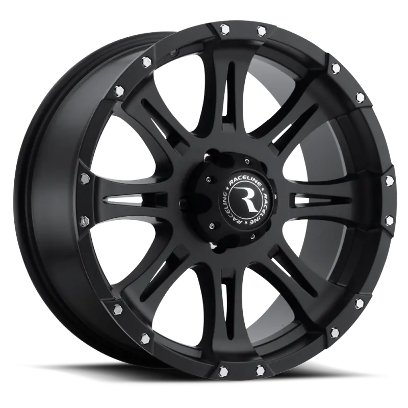 Raceline Raptor 981 Satin Black Wheel – 16X8", 5X127 Bolt Pattern, 0Mm Offset, 78.1Mm Hub Bore 1