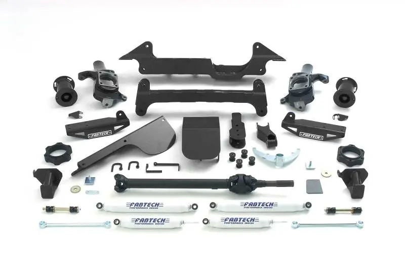 Fabtech 6-Inch Performance Lift System With Rear Air Bags For 2003–2005 Hummer H2 Suv/Sut (4Wd) 1