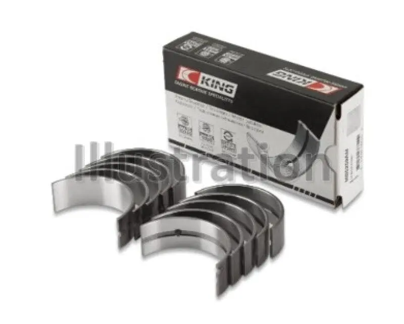 King Engine Bearings Main Bearing Set For Renault C1E/E7F/K7J/C1J/C6J – Oversize +0.50Mm 1