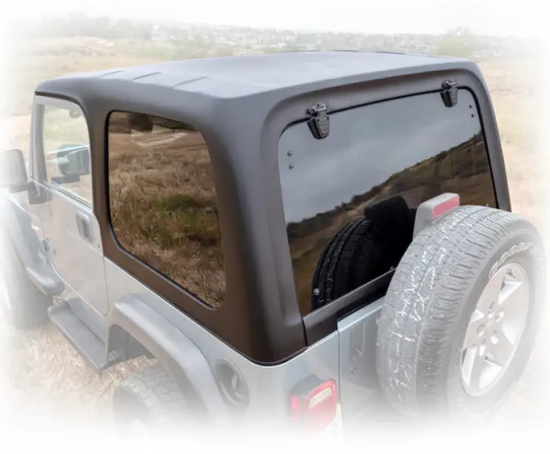 Turn Offroad One-Piece Hardtop For 1997–2006 Jeep Tj 2-Door Squareback 1