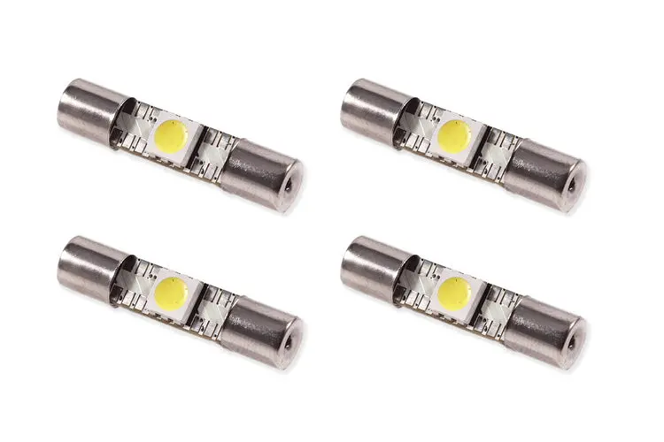 Diode Dynamics Dd0041Q – 28Mm Smf1 Warm White Led Bulbs (Pack Of Four) 1