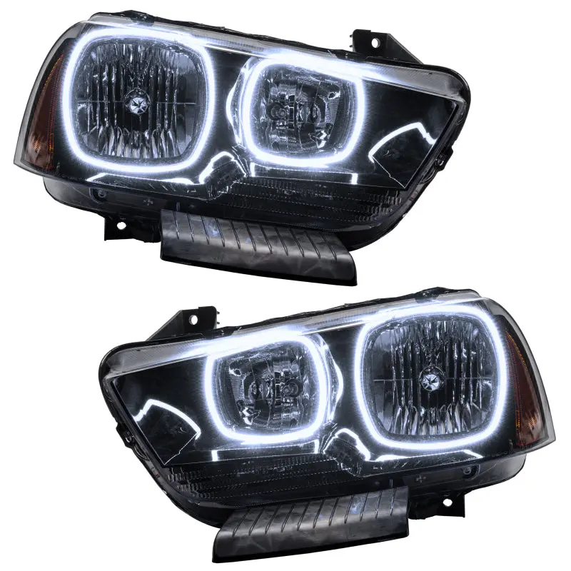 Oracle Led Headlight Assembly For 2011–2014 Dodge Charger – Smd Non-Hid, White Light Output 1