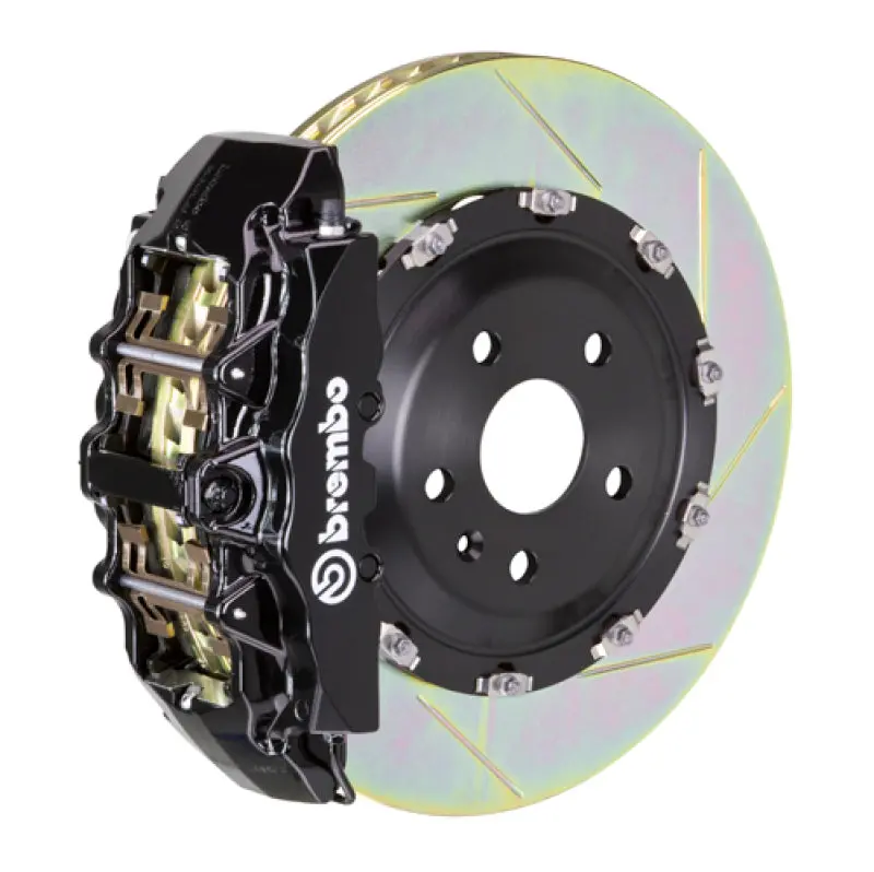 Brembo Gt Big Brake Kit — Front, 6-Piston Calipers, 380×34Mm Slotted Two-Piece Rotors For 2004 F-150 4Wd 1