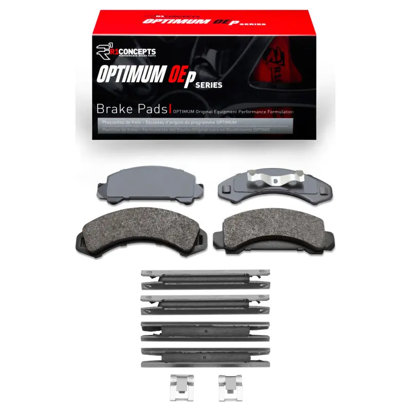 R1 Optimum Oe Front Brake Pad & Hardware Kit For 1983–1997 Ford Ranger (Usa/Canada) 1