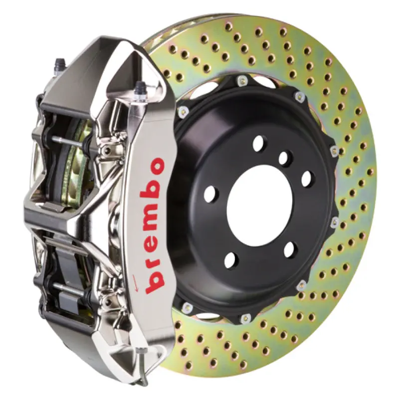 Brembo Gtr Big Brake Kit For Bmw E39 M5 & E39 5-Series – Front, 6-Piston Calipers, 380X32Mm Drilled Two-Piece Rotors 1