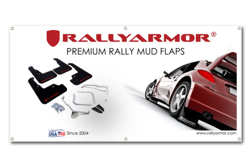 Rally Armor 3′ × 6′ Vinyl Banner For Automotive Vendor Displays 1