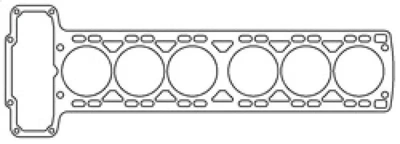 Cometic Jaguar 3.4L Xk6 .040In Mls Cylinder Head Gasket - 83Mm Bore 1