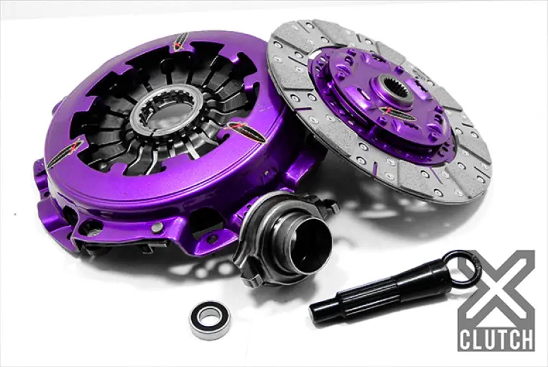 Xclutch 1997 Mitsubishi Lancer Evo Iv 2.0L Stage 2 Cushioned Ceramic Clutch Kit 1